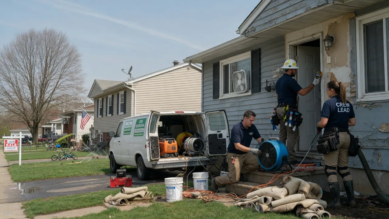 Flood Cleanup in Coggon, IA near me