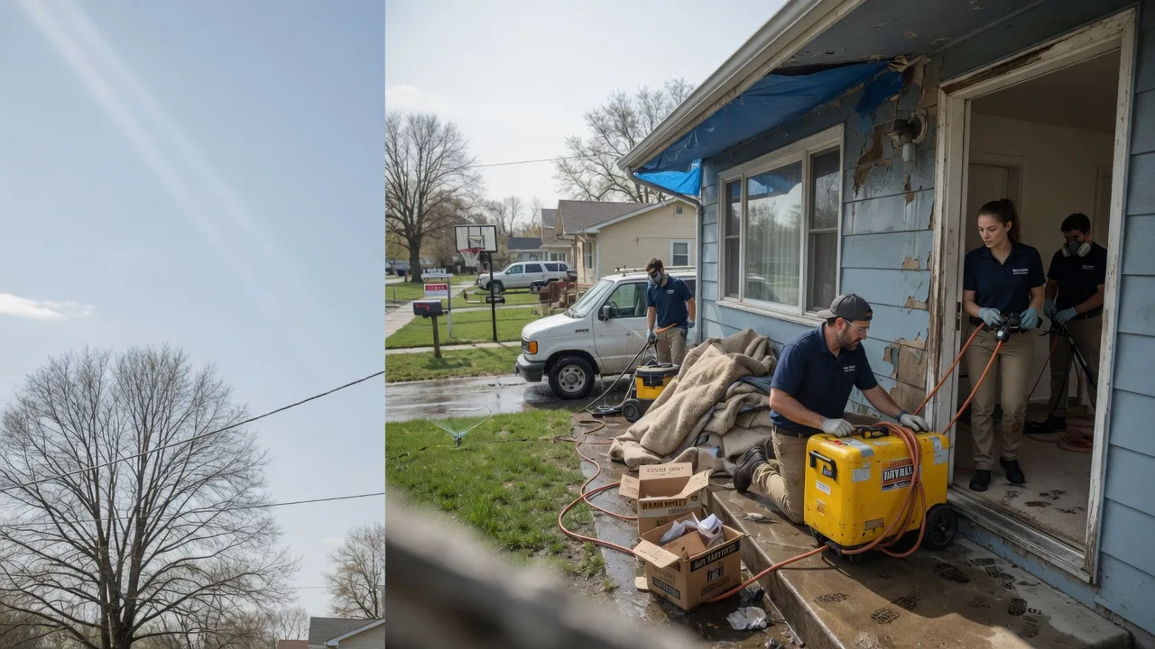 Basement Flood Cleanup in Coggon, IA near me